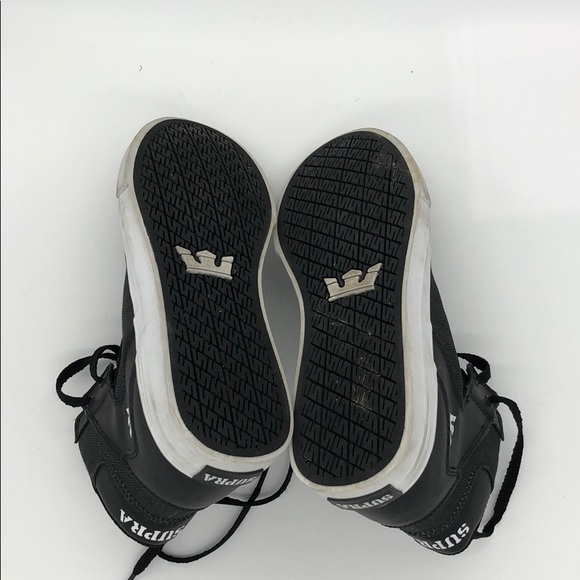 Supra Vader’s boys hightops size 4 - Picture 6 of 6